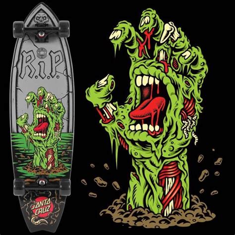 Santa Cruz Skateboards On Twitter Skateboard Art Design Skate Art