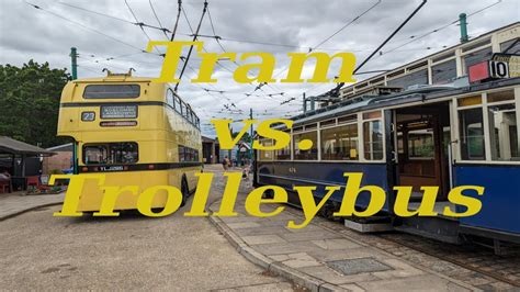 Tram Vs Trolleybus YouTube