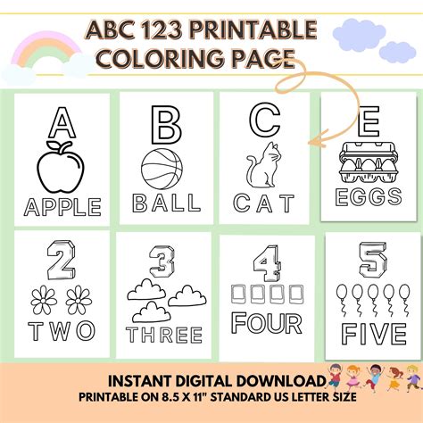 123 Coloring Pages