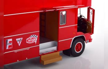 Fiat Om Rolfo Ferrari Race Transporter Red