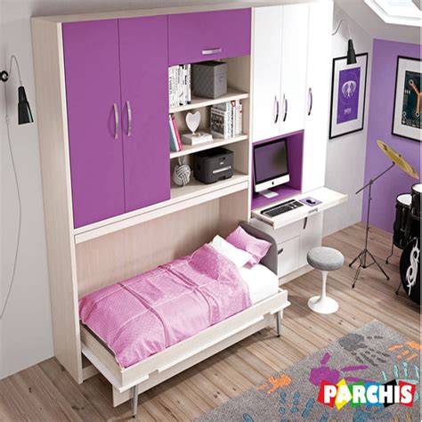 Muebles Juveniles Abatibles Con Camas O Literas Abatibles Verticales Y