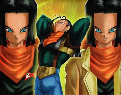 Pin De Warlike En Dragon Ball Androide Androide 17 Androide Numero 17