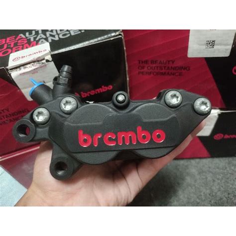 Mp ปั้มbrembo 4พอตปักข้าง แท้ Shopee Thailand