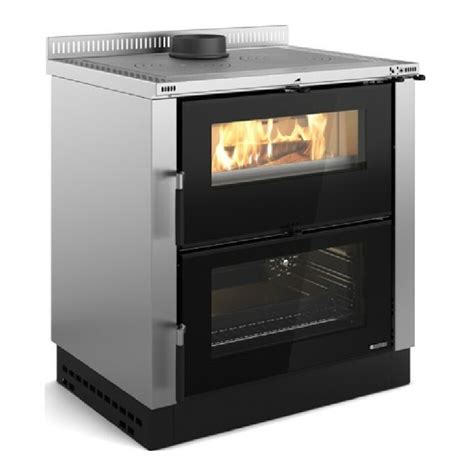 La Nordica Verona Xxl Vst Inox Cucina A Legna Da Inserimento Kwh