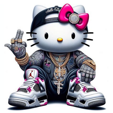 Hello Kitty Gangster Wallpaper En 2024 Hello Kitty Fondos De