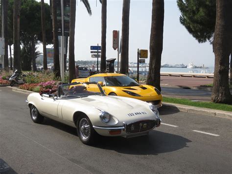 Jaguar E Type Convertible Lotus Evora Maxime Pj Flickr