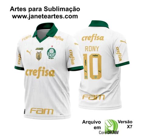 Arte Vetor Camisa Palmeiras Reserva