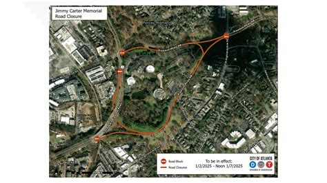 Roads Closed For Jimmy Carters Funeral Motorcade