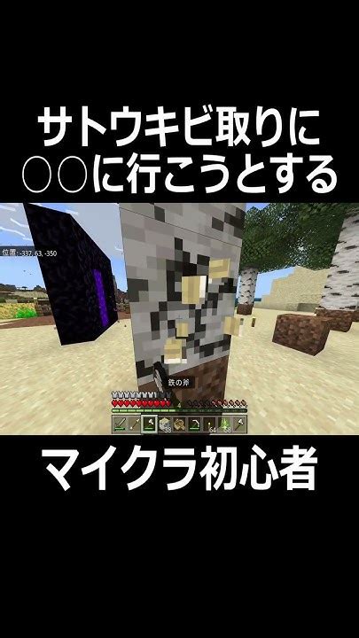 マイクラ初心者がエンチャントしようとした結果･･･【minecraft】 Shorts Youtube