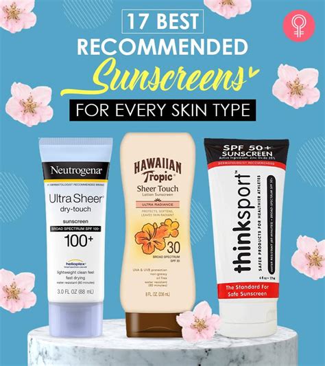 17 Best Sunscreens For Face And Body To Keep Your Skin Healthy