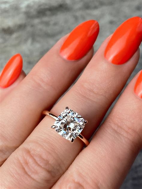 Most Beautiful Cushion Engagement Rings