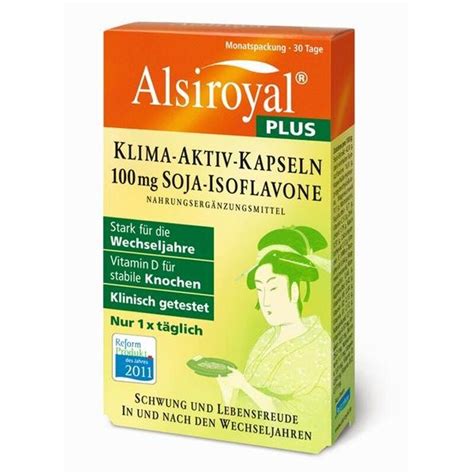 Alsiroyal Plus Klima Aktiv Mg Kapseln G Shop Apotheke