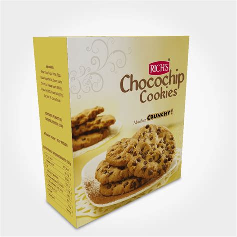 Chocochip Cookies Packaging on Behance