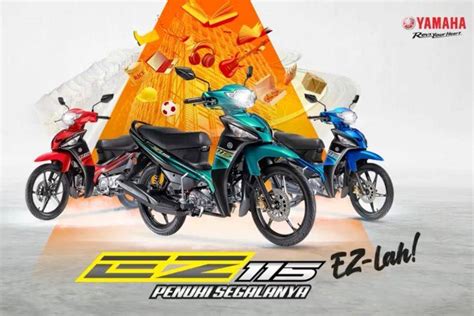 2023 Yamaha EZ115 Launched In Malaysia