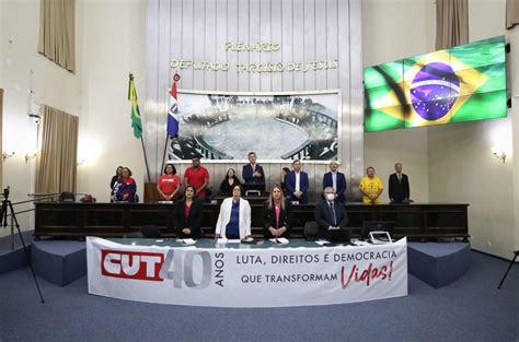 Assembleia Legislativa celebra os 40 anos da Central Única dos