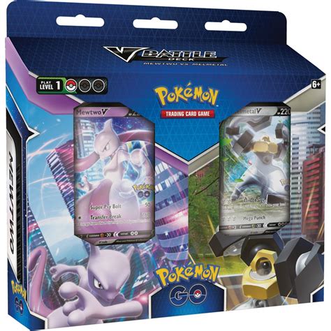 Pokémon Trading Card Game Pokémon GO V Battle Deck Bundle Mewtwo vs