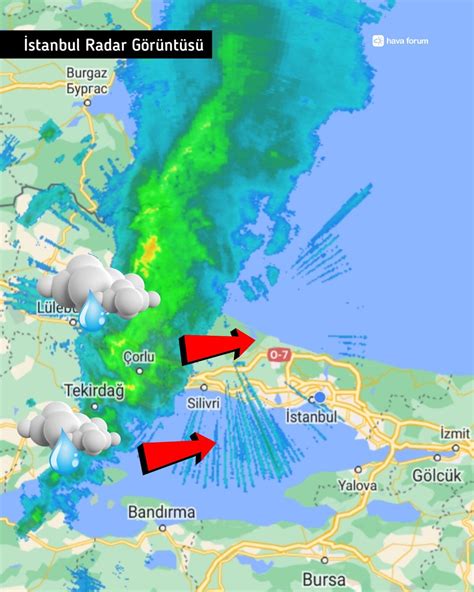 Hava Forum on Twitter Son radar görüntülerine göre yağışlı hava hattı