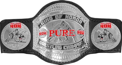 ROH Pure Championship Render 2023 by SeanSMP316 on DeviantArt