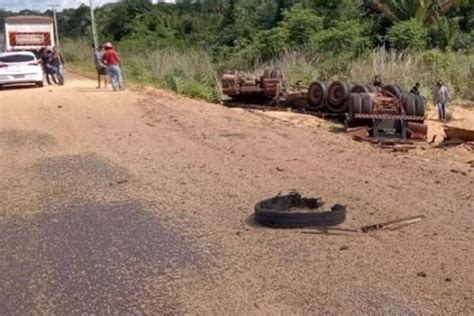 Motorista Tomba Caminh O E Morre Preso S Ferragens C Ceres News Mt