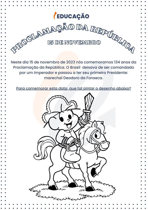 Atividades Sobre A Proclamação Da Republica Para Educação Infantil