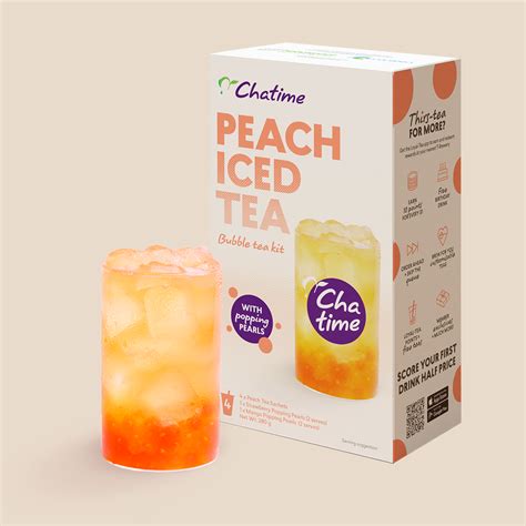 Peach Iced Tea Chatime