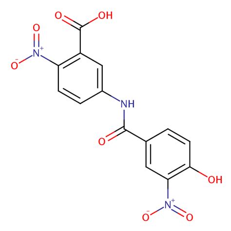 5 4 Hydroxy 5 Nitrobenzoyl Amino 2 Nitrobenzoic Acid SIELC