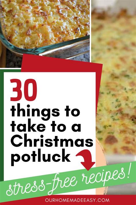 30 Must Have Christmas Potluck Ideas Holiday Potluck Recipes