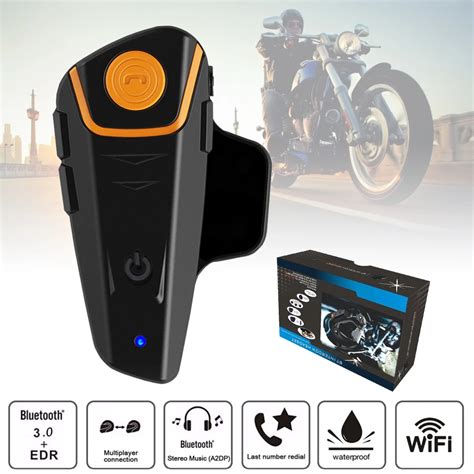 Bt S Pro Motorcycle Helmet Intercom Motorbike Wireless Bluetooth