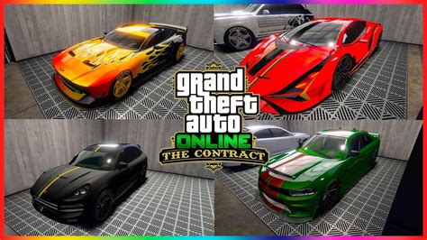 TUNANDO OS NOVOS CARROS Da NOVA DLC CONTRATO GTA 5 Online YouTube