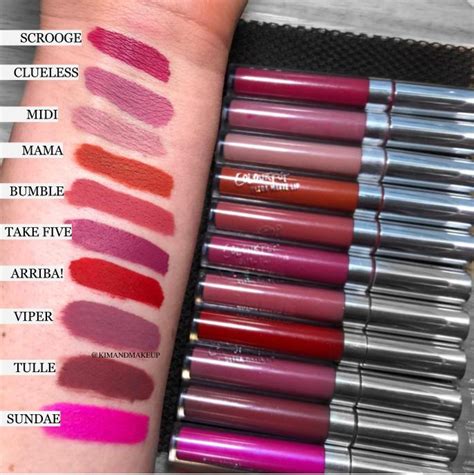 Colourpop Ultra Matte Lipstick Collection And Swatches Kimandmakeup