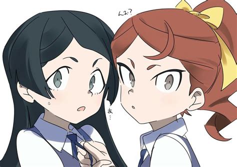 Pin de vicky en Little Witch Academia リトルウィッチアカデミア Arte de anime