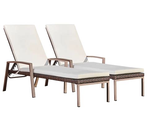 Teamson Home Patio Chaise Lounger Set Of 2