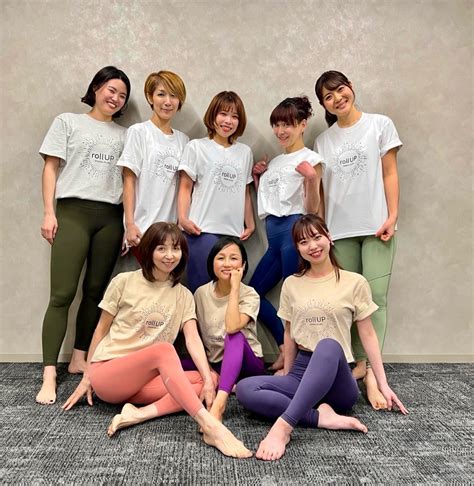 122（月）roll Up Pilates Studioのインストラクターs 高崎玲子のブログ 人生最後まで自分の足で歩こう‼️