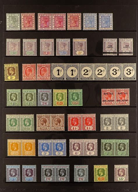 Gold Coast Mint Collection Incl Qv Ranges To D Kevii To D