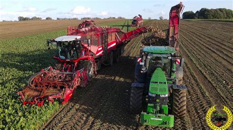 X Grimme Rexor Platinum Mit John Deere R Und Hawe Ruw