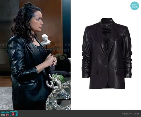 Dramatic Details The Impact Of Lois S Vegan Leather Blazer And