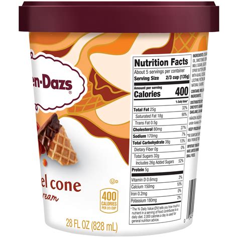 Haagen Dazs Caramel Cone Ice Cream Fl Oz Shipt