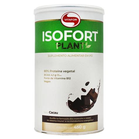 Isofort Plant Sabor Cacau G Vitafor