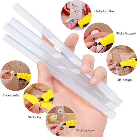 7mm X 200mm Long Hot Melt Glue Sticks For Craft Adhesive DIY Electric