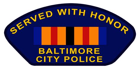 Baltimore Police Service Ribbon