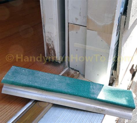 Rotted Exterior Door Frame Splice Repair HandymanHowto Exterior