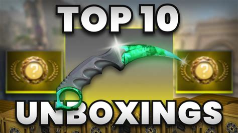 Top Insane Cs Knife Unboxings Youtube