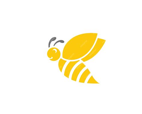 Premium Vector Bee Logo Template Vector Icon