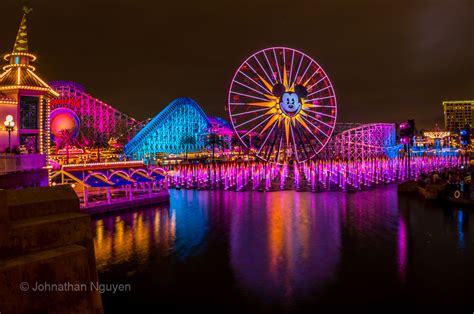 Disneyland At Night