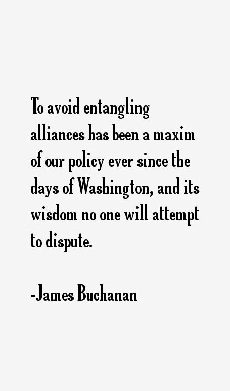 James Buchanan Quotes & Sayings