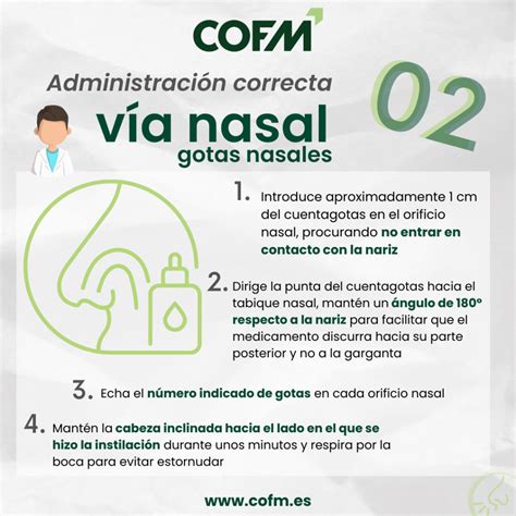 Consejos para administración de medicamentos vía nasal e inhalatoria