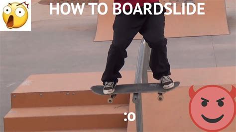 How To Boardslide Youtube