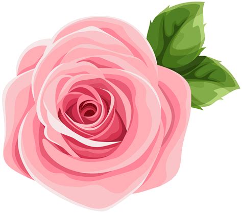 Deco Pink Rose Png Clip Art Image Gallery Yopriceville High Quality