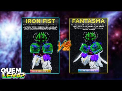 Quem Leva O Titulo De Melhor Lend Rio Ghost Vs Iron Fist Jogo De