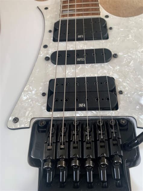 Ibanez Rg350dx White Rock Stock Stores